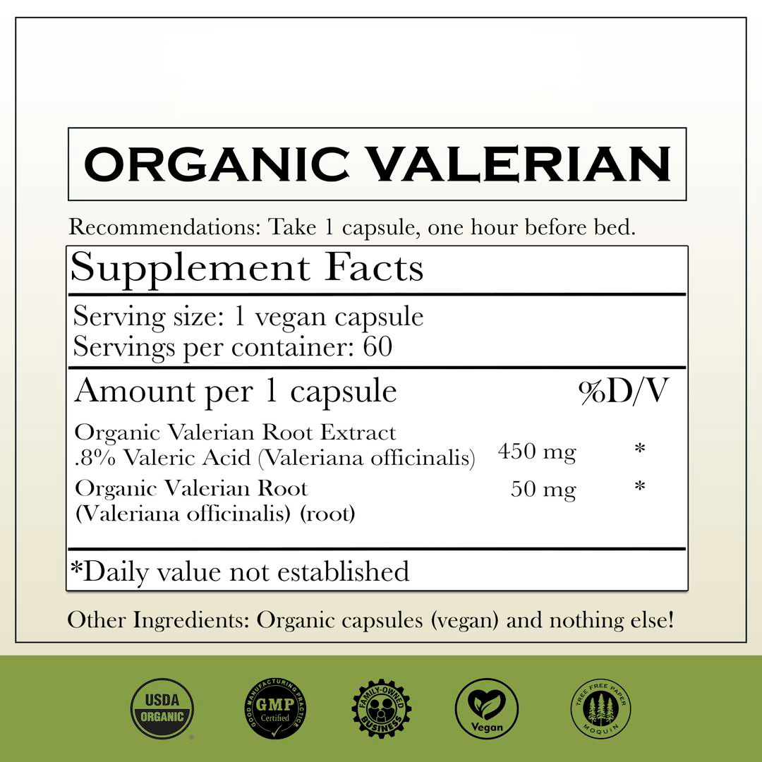 Dezorn®Organic Valerian Root