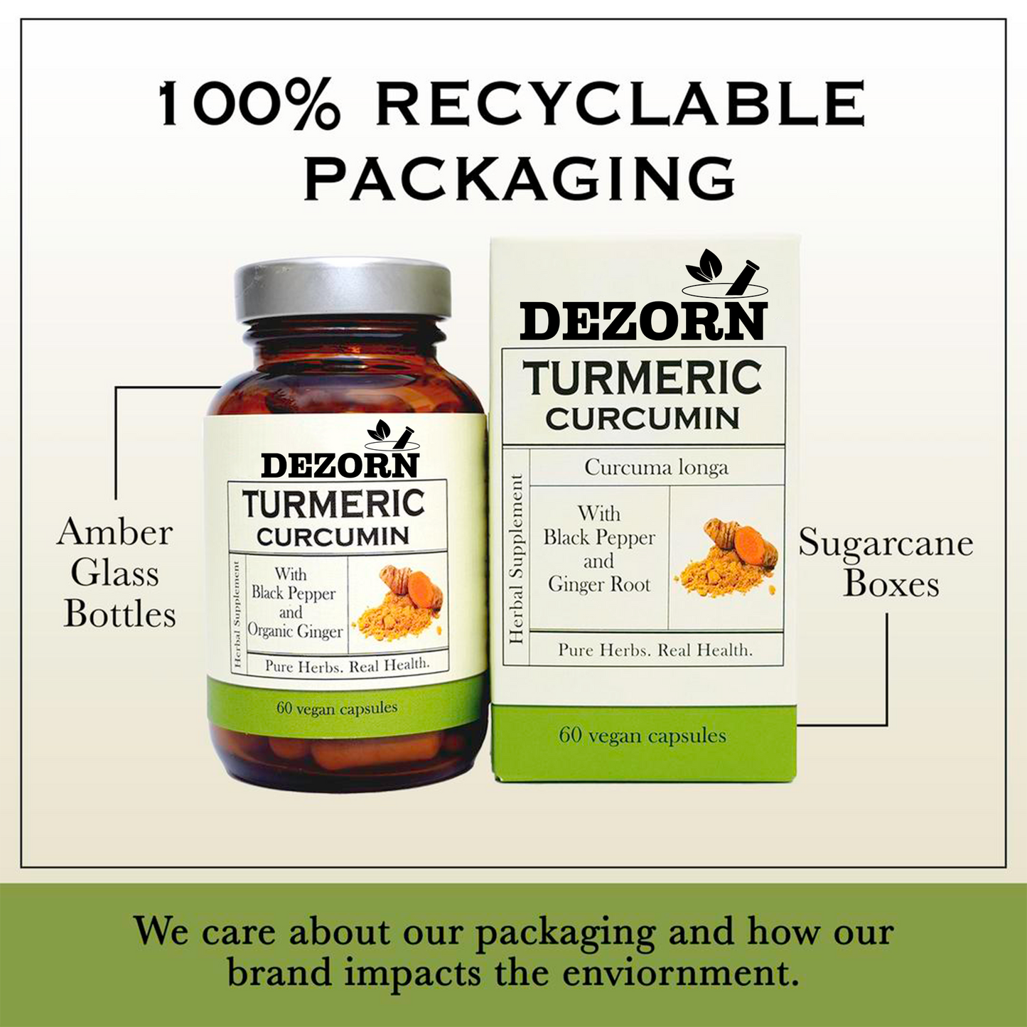 Dezorn® Turmeric Curcumin- Certified Organic