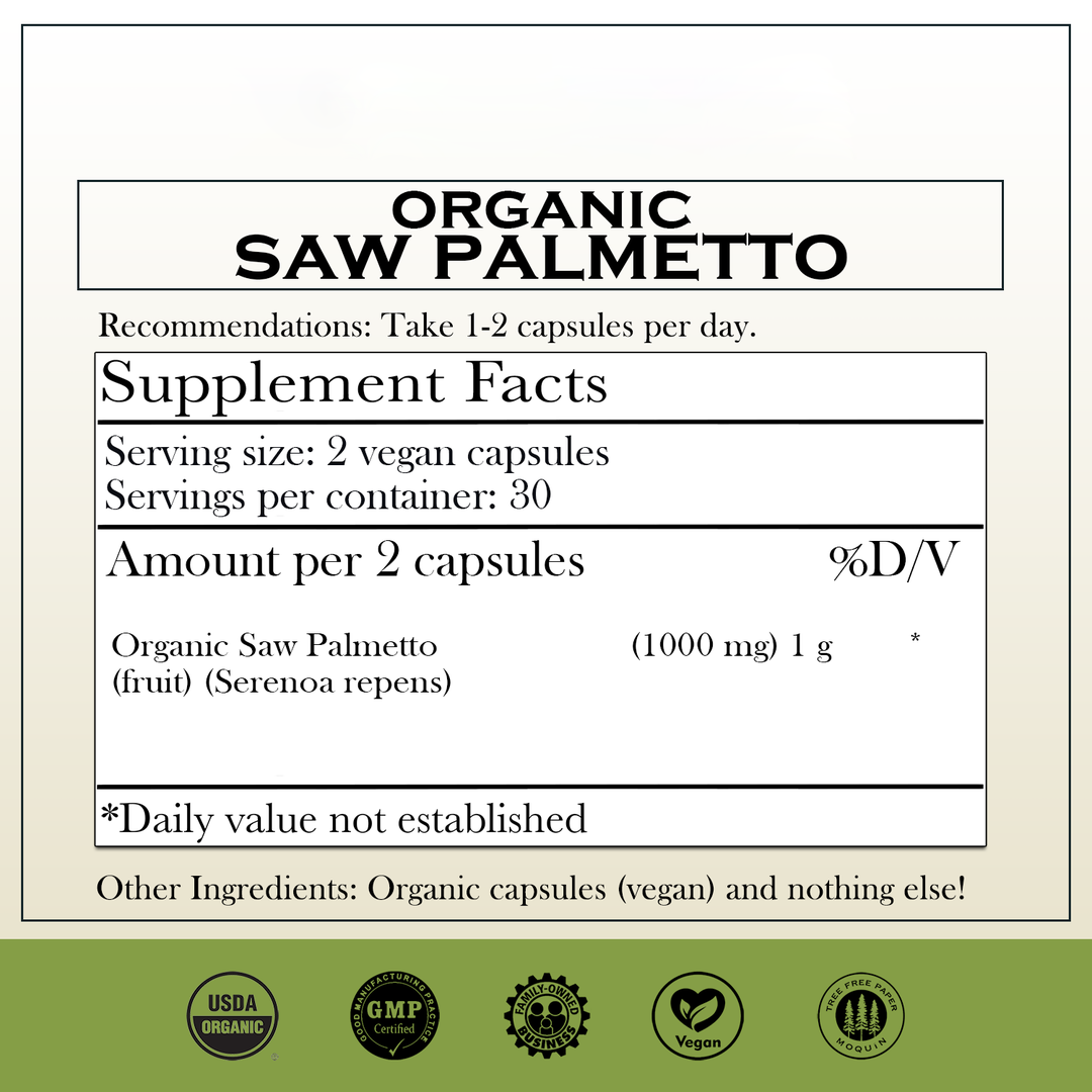 Dezorn® Organic Saw Palmetto
