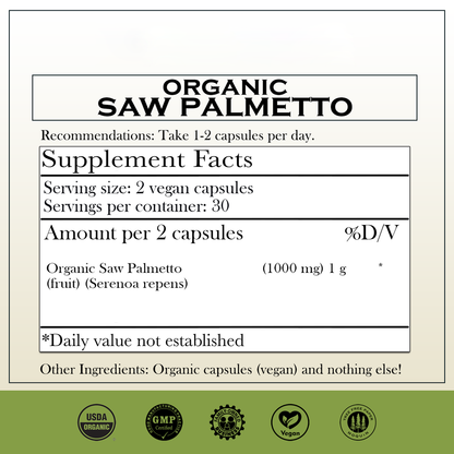 Dezorn® Organic Saw Palmetto